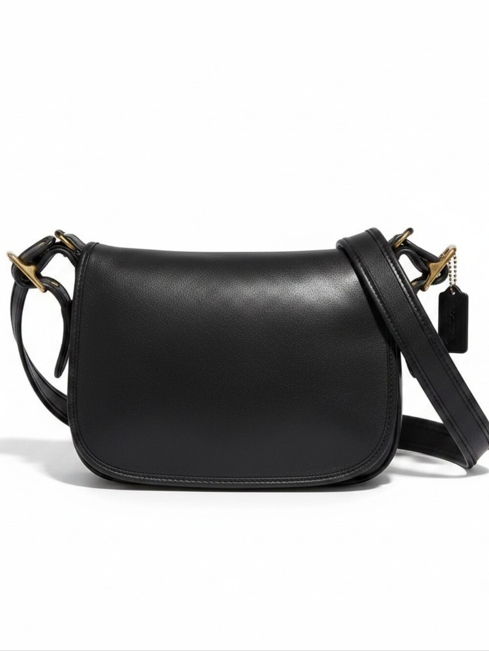 Coach Patricia Legacy Vintage Gloved Tanned Black Leather W/ Brass No. 9951 EUC
